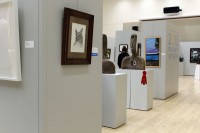 President's Art Show items on display