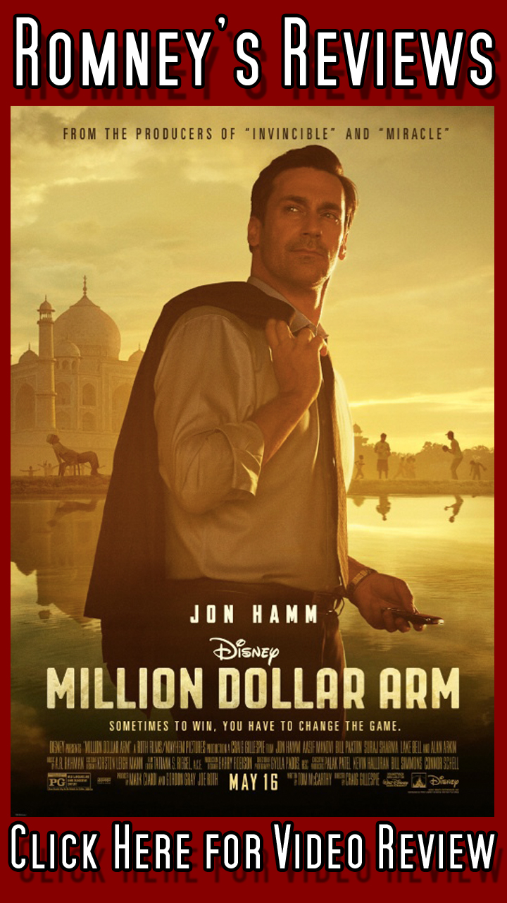 Romney’s Reviews: ‘Million Dollar Arm’ Romney's Reviews: "Million Dollar Arm"