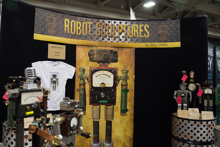 Salt Lake Comic Con 2013: photos from Day 2 Robot Sculptures