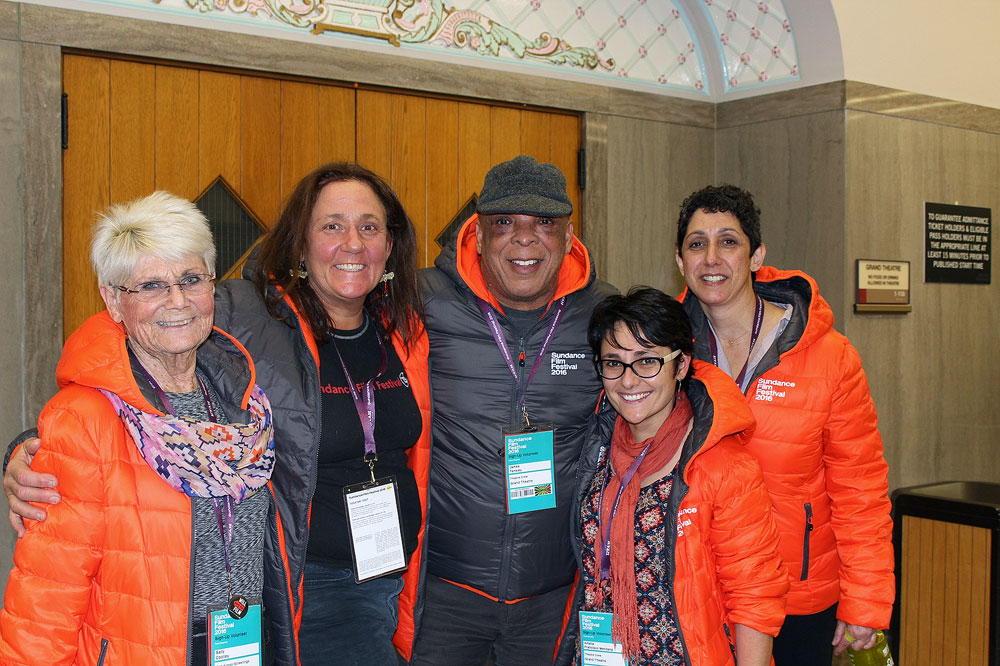 Sundance 2016: Volunteers star in a major role Group of volunteers