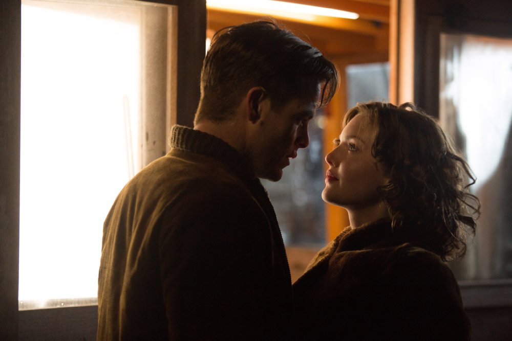 Movie review: ‘The Finest Hours’ Chris Pine, left, and Holliday Grainger in a scene from "The Finest Hours"