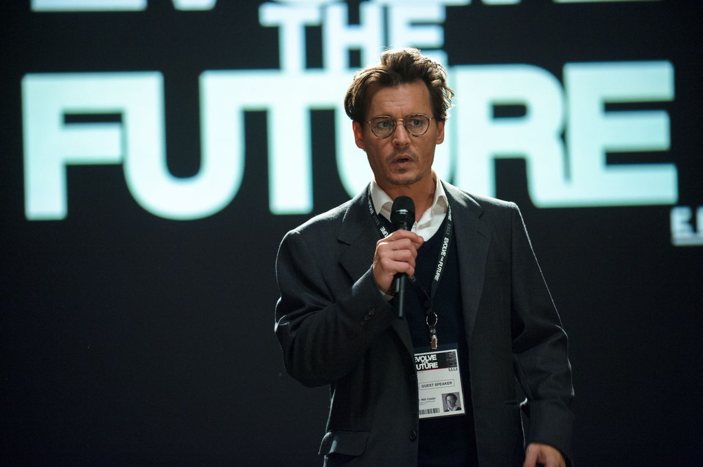 Movie review: ‘Transcendence’ nothing more than mediocre science fantasy Johnny Depp as Dr. Will Caster