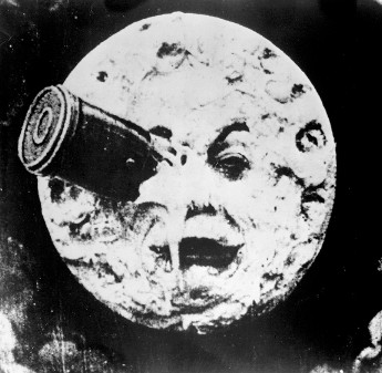 The Weekly Reel: Fact, fiction and film Spaceship in the Man in the Moon's eye from "A Trip to the Moon"