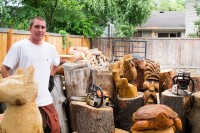 wood sculptures