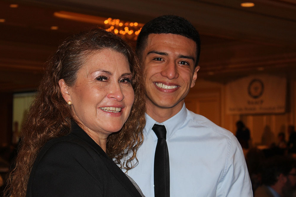 Mother’s sacrifice helps MLK scholarship winner pursue his dreams Alain Villa, right,and mother Magdaleno Villegas