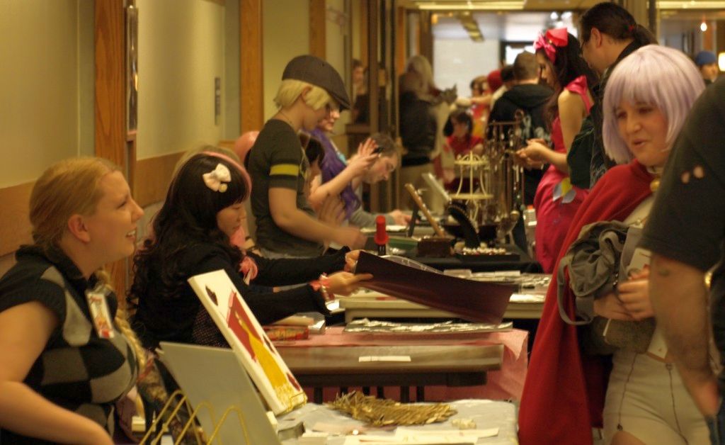 Anime Salt Lake returns to SLCC Fans browse the offerings of many vendors at Anime Salt Lake last year.