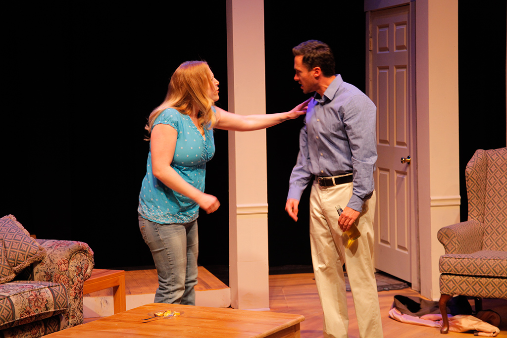 ‘Rabbit Hole’ fascinates as a study in grief Sahna Foley as Izzy confronts Andrew W. Johnson as Howie