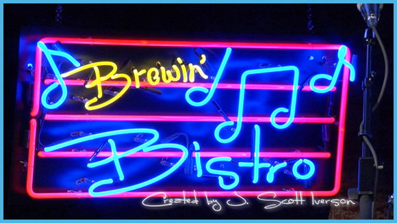 Cable TV made at SLCC Banner for the program Brewin' Bistro