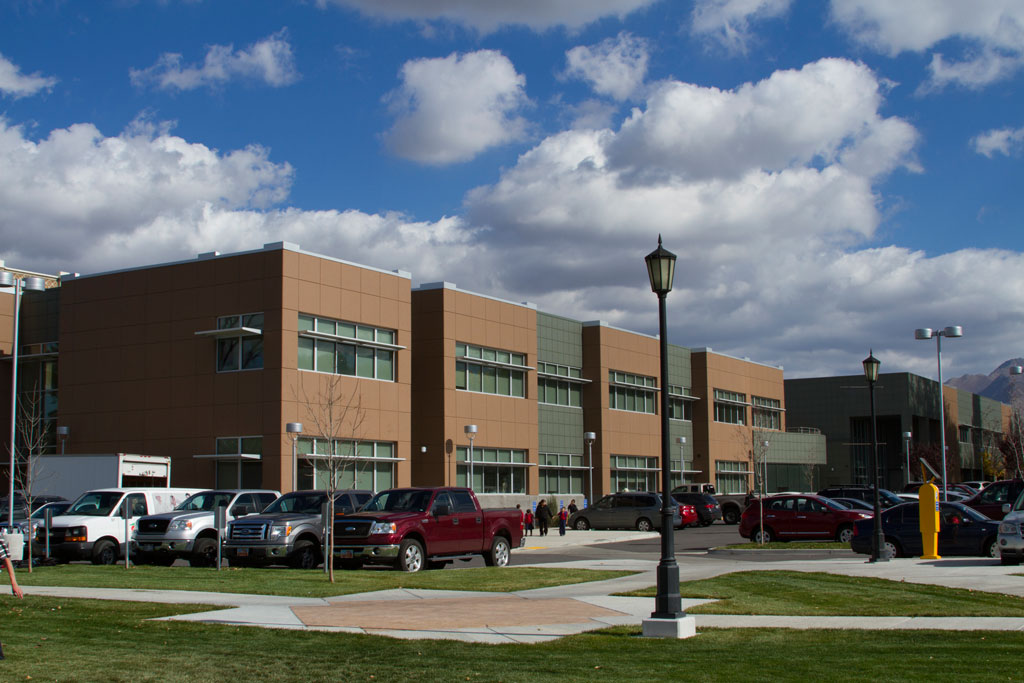 Architecture and Technology: The Specs and Details of the new CAM Front of the New Media Center that houses the High school Learning