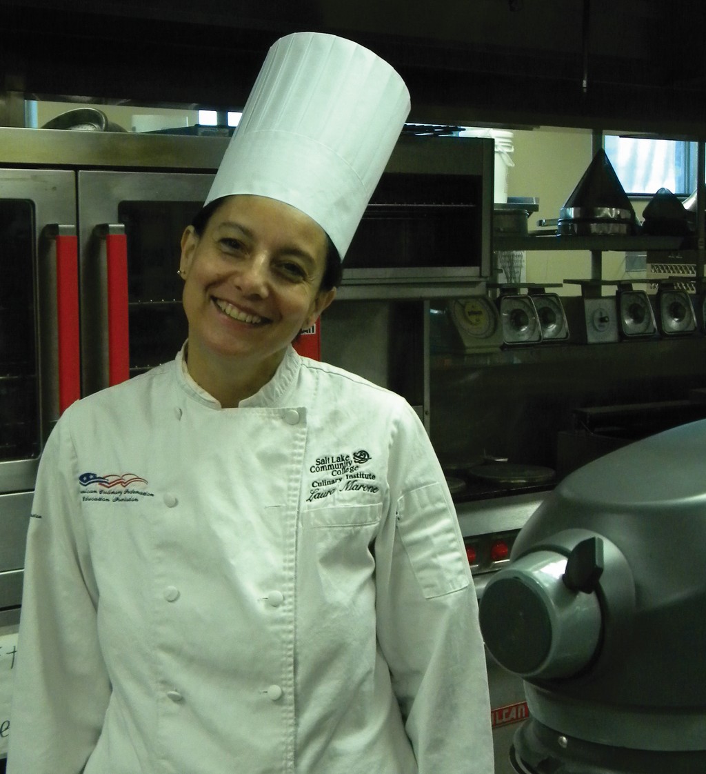 One Ingredient for Culinary Institute Success: Chef Marone Chef Laura Marone