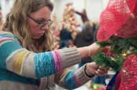 Festival of Trees volunteer