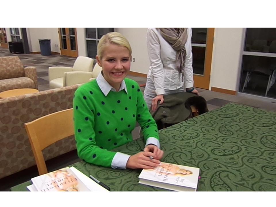 Elizabeth Smart promotes ‘My Story’ at the Grand Theatre American activist Elizabeth Smart spoke last Tuesday, Oct. 15 at the Salt Lake Community College’s Grand Theater. She also had a book signing section of her memoir entitled My Story.