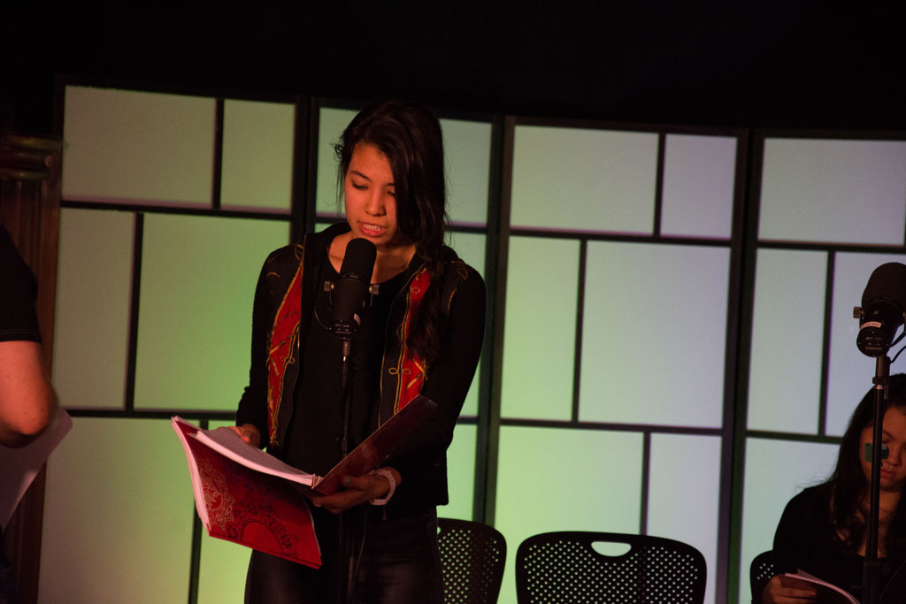 ‘The Hunger Games’ radio drama premieres on SLCC Internet radio Juliet DeVette reads her part for the Hunger Games Radio Show.