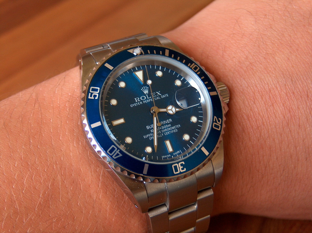 Killing time on campus Wristwatch