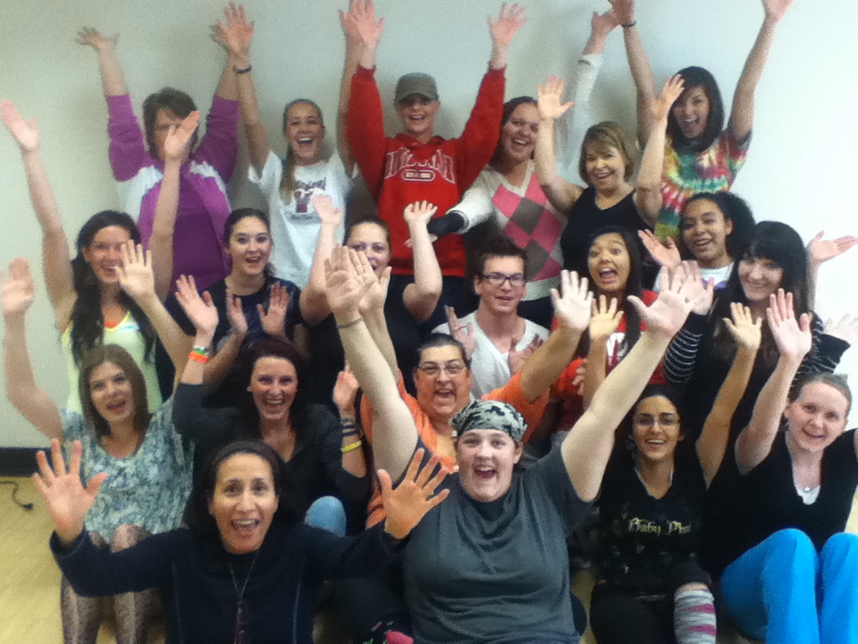 Laughter Yoga class heals with a hearty guffaw