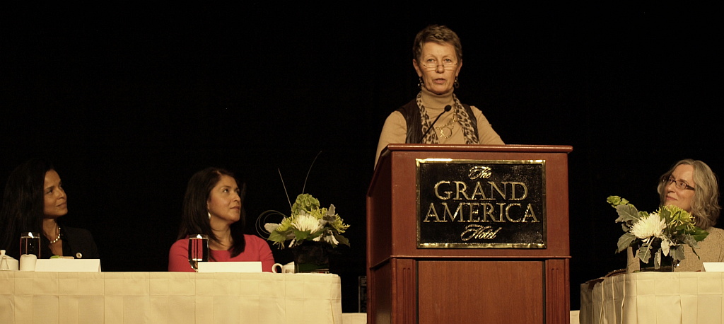 SLCC athletic director honored at YWCA event SLCC Athletic Director Norma Carr
