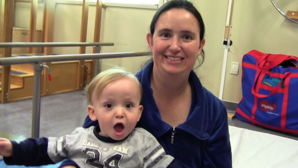 Body healing at Jordan Campus Suzanne Ivie brings her son Zebulon to Jordan Campus for occupational therapy.