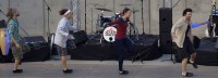 Rhythmic Circus dancers on stage at SLCC