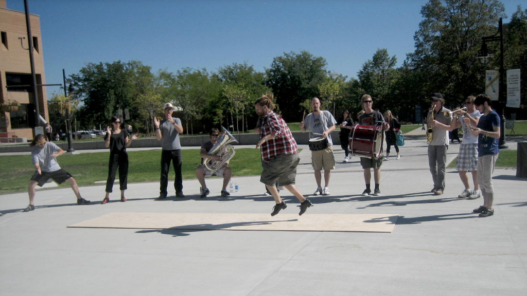 Rhythmic Circus came to town Nick Bowman dancing