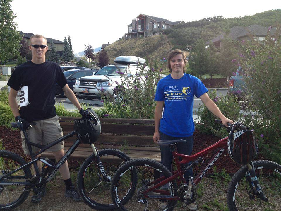 Cycling Club: A perfect time to fall into cycling SLCC Cycling Club riders Aaron Payne and Zach Kastelic.