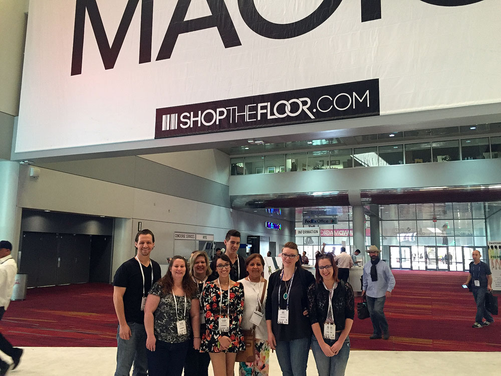 Fashion students experience different kind of Vegas magic SLCC students at MAGIC Vegas