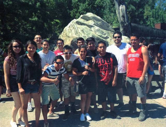 Latinos in Action: a small club making a big difference Latinos In Action club members enjoying a day at Lagoon together.