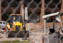Improvements at the Taylorsville Redwood Campus Campus construction around the media building