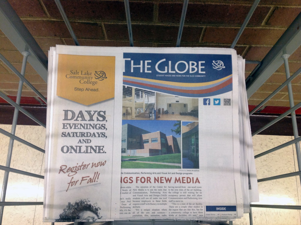 Letter from the Editor: Your student-run newspaper The Globe 2013 back to school issue