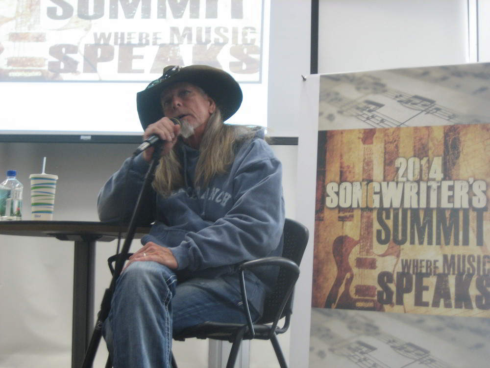 Professional songwriters give advice at workshop Dean Dillon