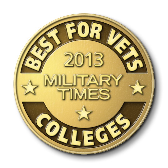 SLCC Veterans Services welcomes our military members Best for Vets logo