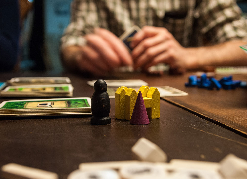 Board Game Mondays offer a quick study break Playing Catan