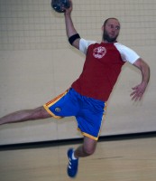 Handball player Vlad Gramma
