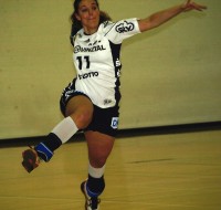 Handball player Katrin Baur