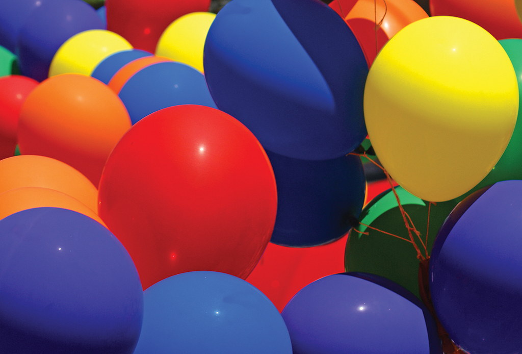 Another Wacky Wednesday: Balloons around the World Day Colorful balloons