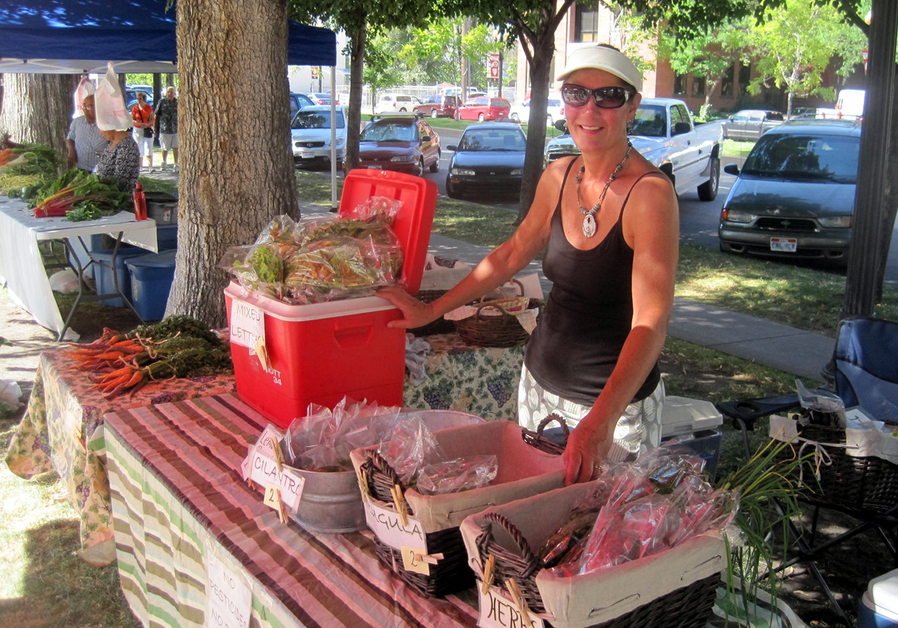 Downtown Farmers Market produces local food and talent every Saturday Judy Ellis