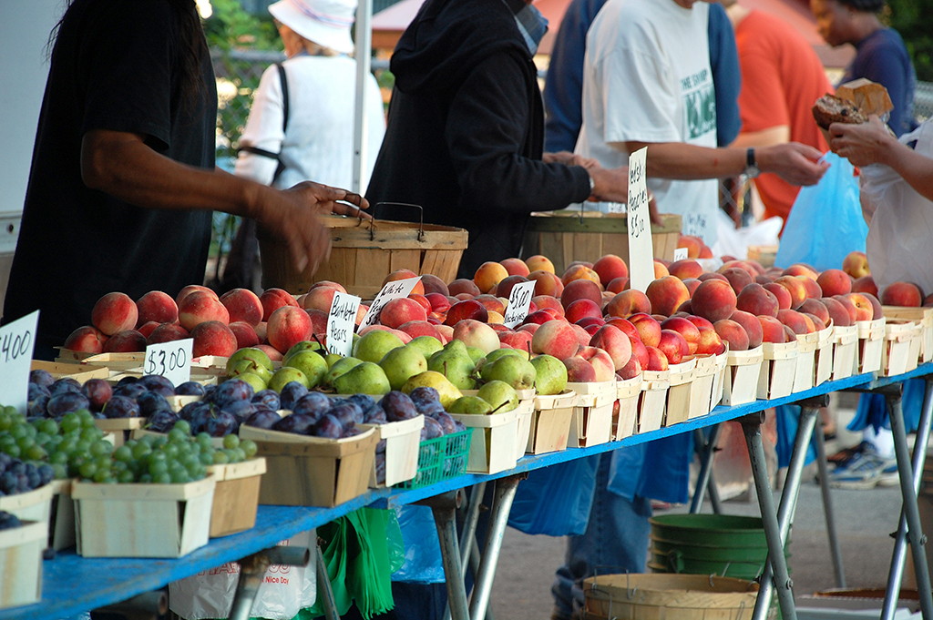 Farmers Market connects consumers with local goods Fruits for sale at the Farmers Market