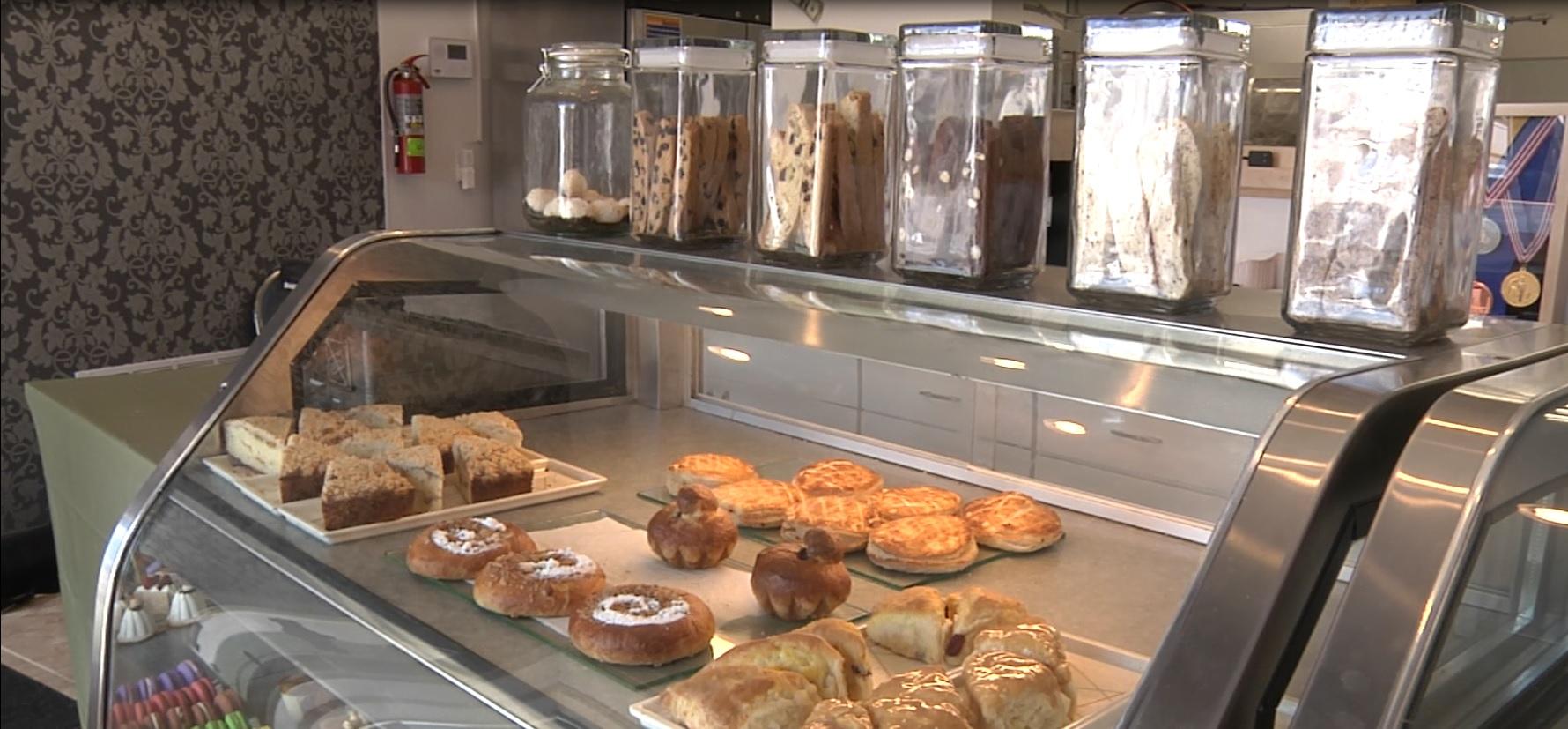 Award winning pastry chef opens bakery near South City Campus Eclectic Latin-French fusion pastries on display at Fillings and Emulsions.