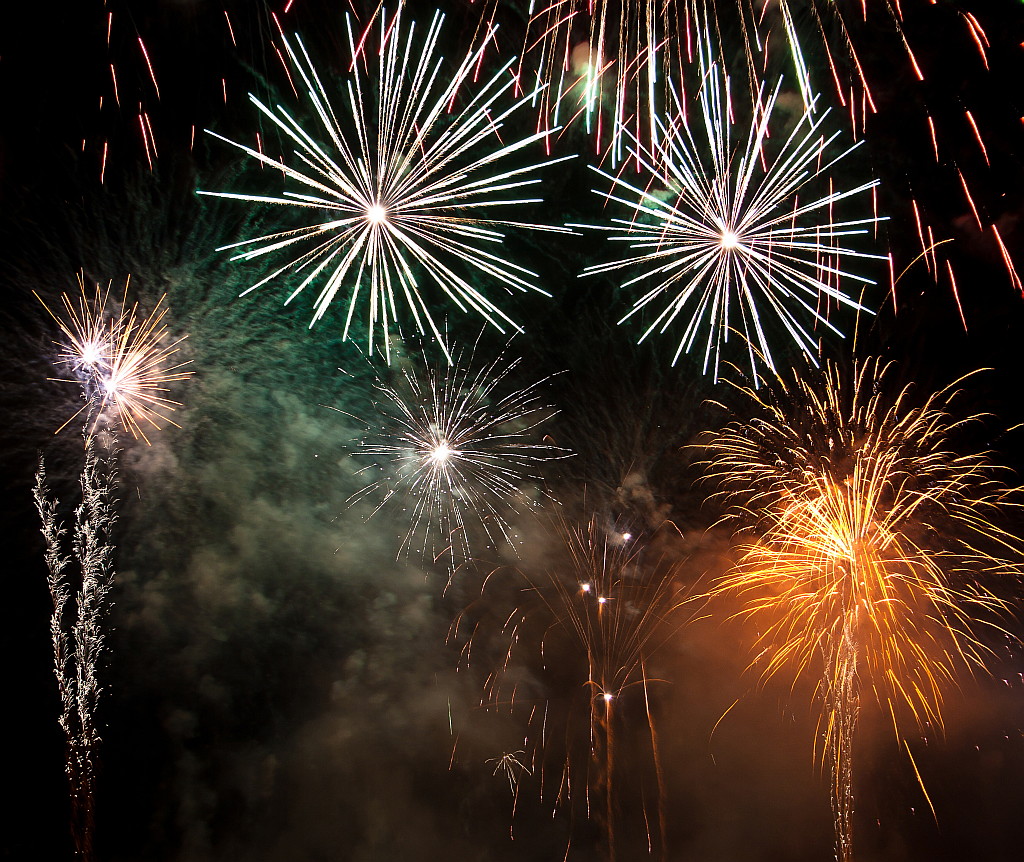 Complaints, dry weather put damper on fireworks Fireworks exploding (Shutterstock)