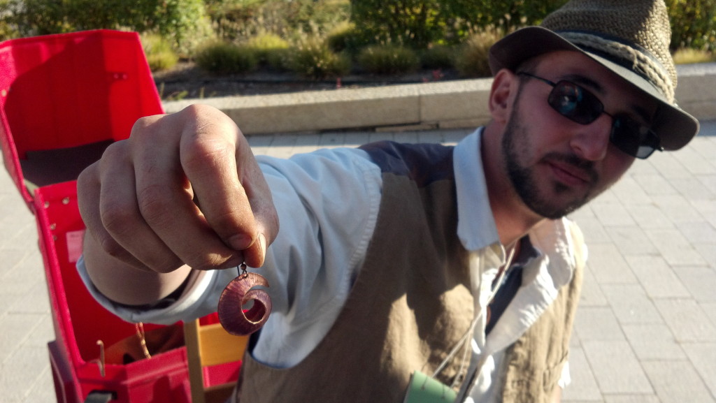 SLC’s Mini Maker Faire showcases projects, from inspiration to reality Penny earring