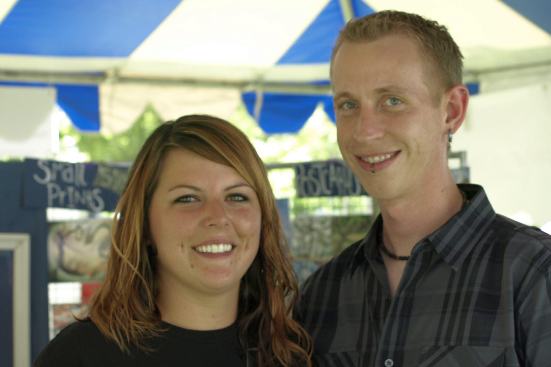 SLCC students promote equality, understanding and acceptance at the Utah Pride Festival Amber Oldham and John Wilson