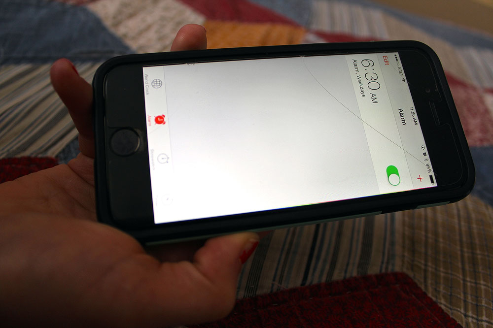 A good night’s sleep can lead to better grades Smartphone alarm clock