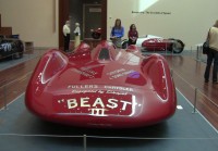 Front view of the "Beast III" race car