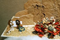 "300" gingerbread house