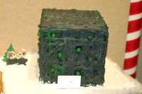 Borg Cube gingerbread house