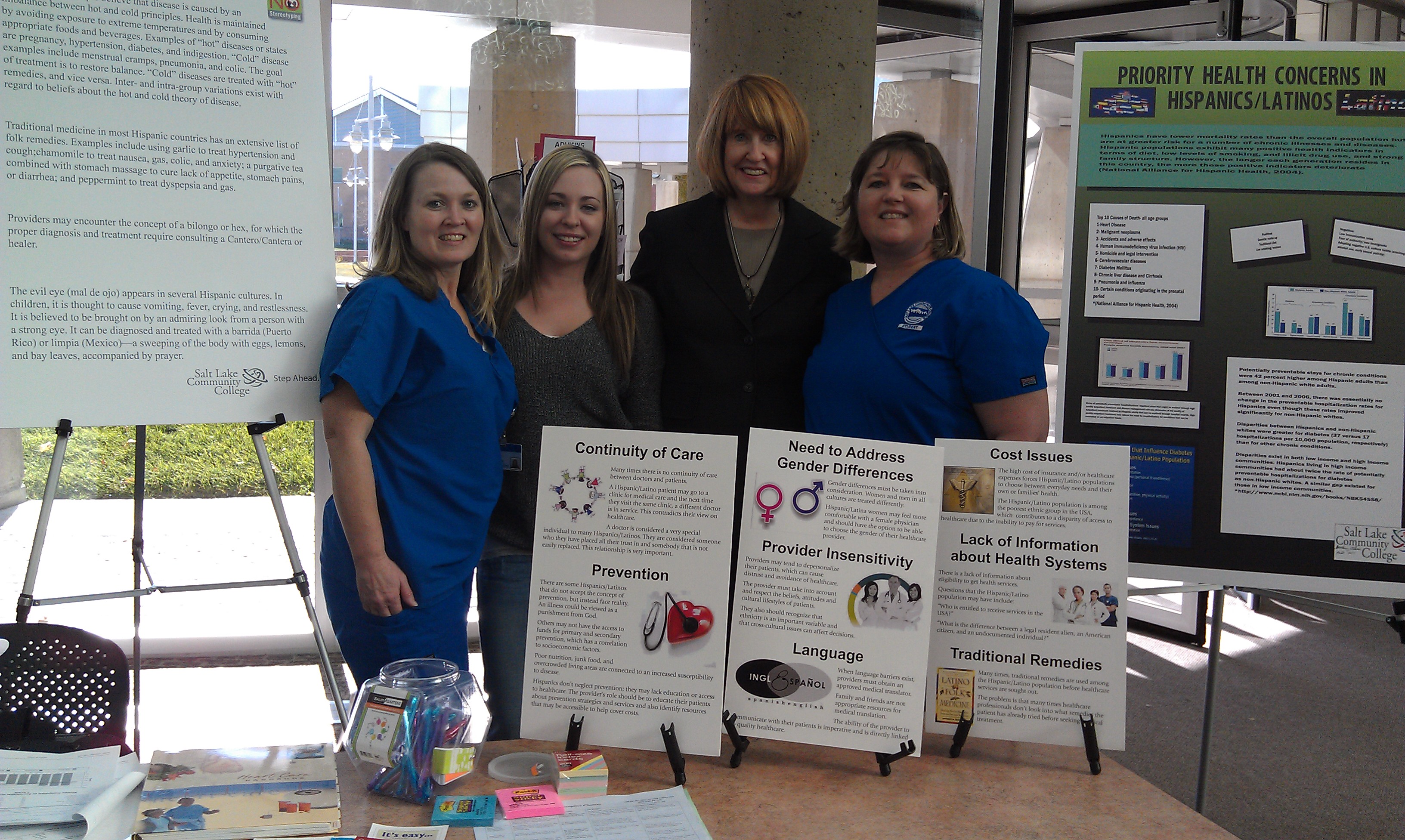 Nursing students reach out to community SLCC nursing students