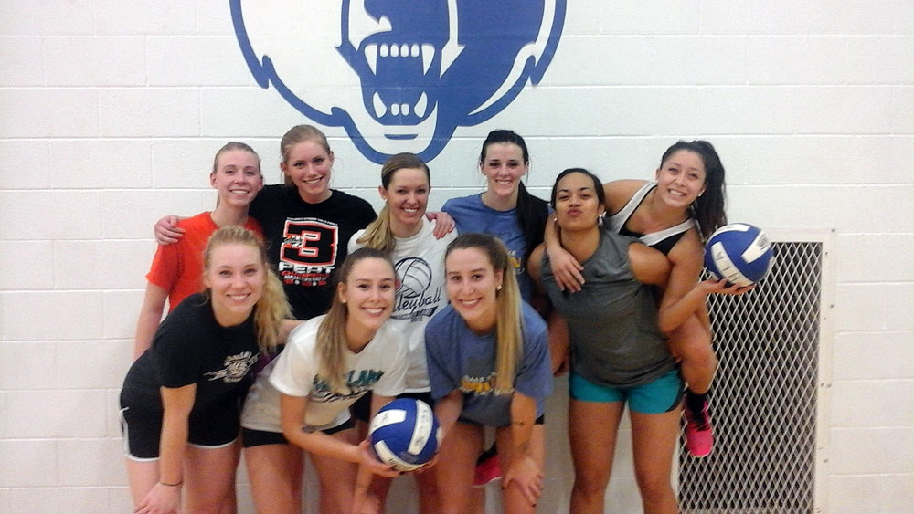 SLCC volleyball sets lofty goal for 2016 season SLCC volleyball team photo
