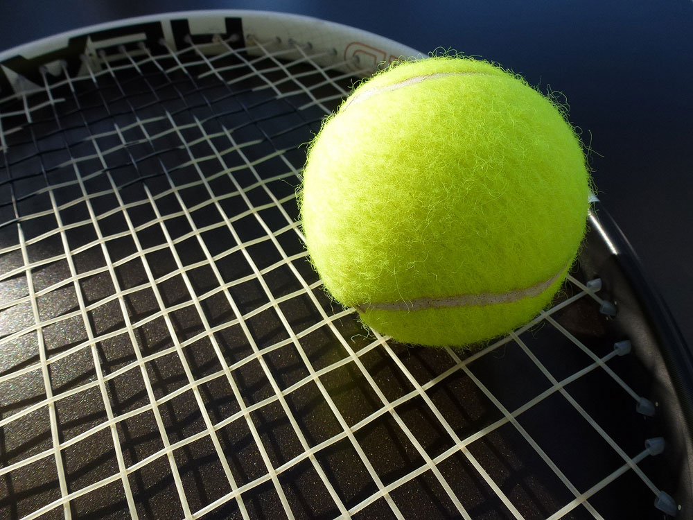 SLCC tennis team looking for a few aces Tennis ball on a racket